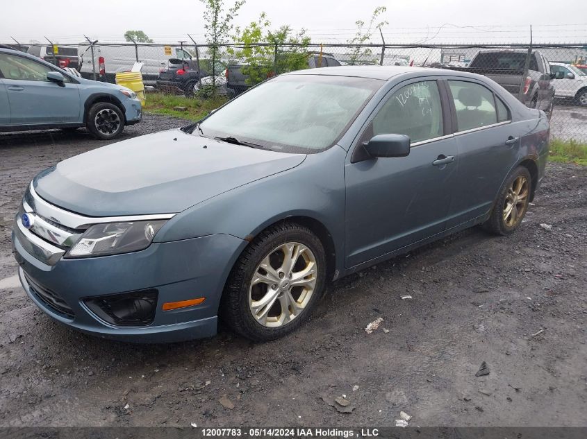 2012 Ford Fusion Se VIN: 3FAHP0HA4CR252050 Lot: 12007783