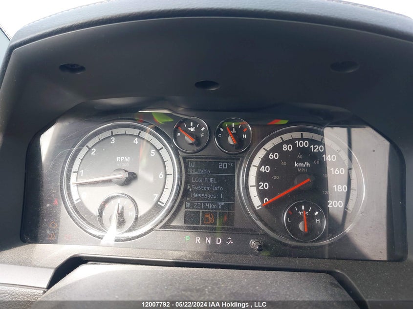 2009 Dodge Ram 1500 Laramie VIN: 1D3HV18T49S806392 Lot: 12007792