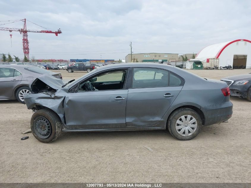 2017 Volkswagen Jetta Sedan VIN: 3VW167AJ8HM322877 Lot: 12007793