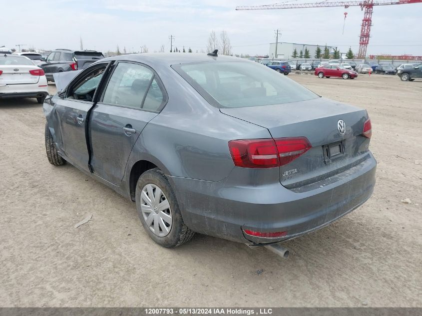 2017 Volkswagen Jetta Sedan VIN: 3VW167AJ8HM322877 Lot: 12007793