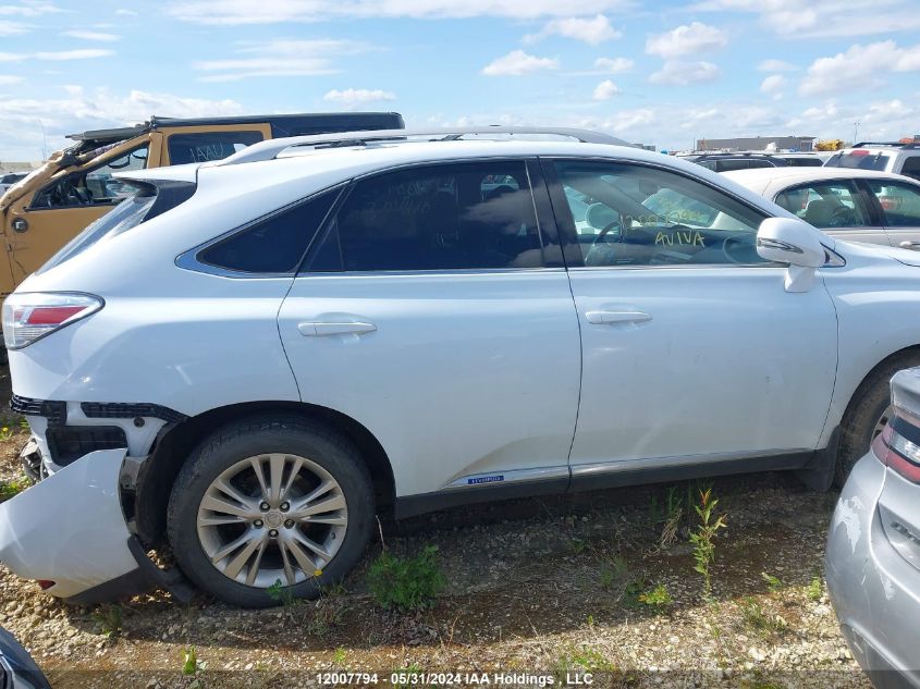 2010 Lexus Rx 450 VIN: JTJBC1BA8A2006563 Lot: 12007794