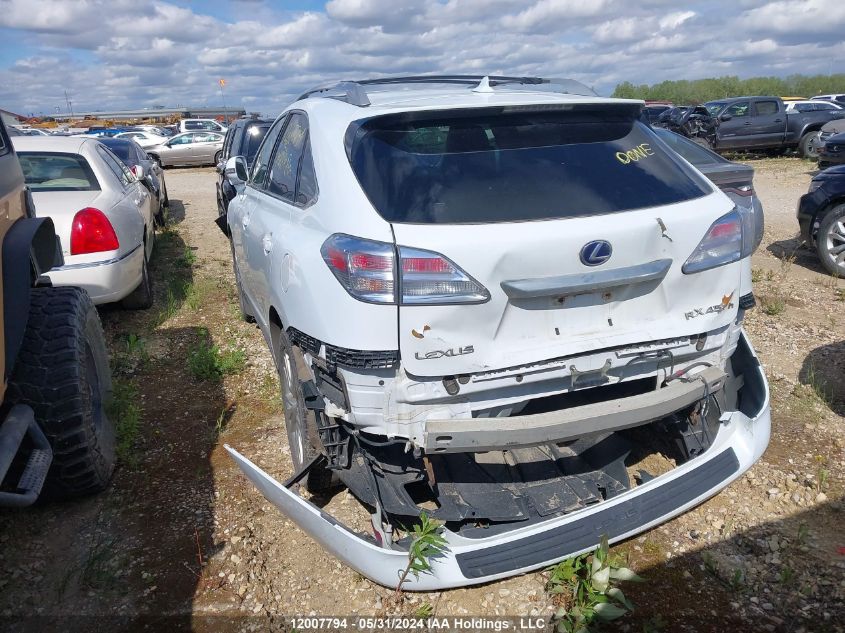 2010 Lexus Rx 450 VIN: JTJBC1BA8A2006563 Lot: 12007794