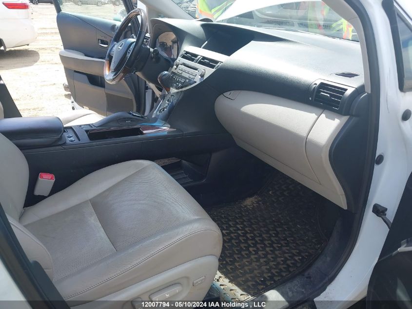 2010 Lexus Rx 450 VIN: JTJBC1BA8A2006563 Lot: 12007794