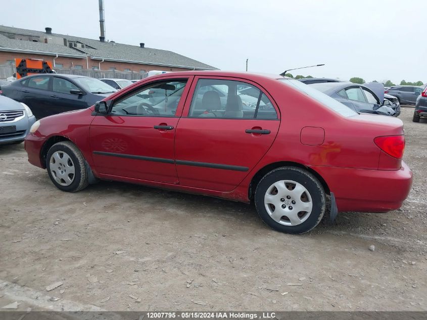 2003 Toyota Corolla Ce VIN: 2T1BR32E43C713308 Lot: 12007795