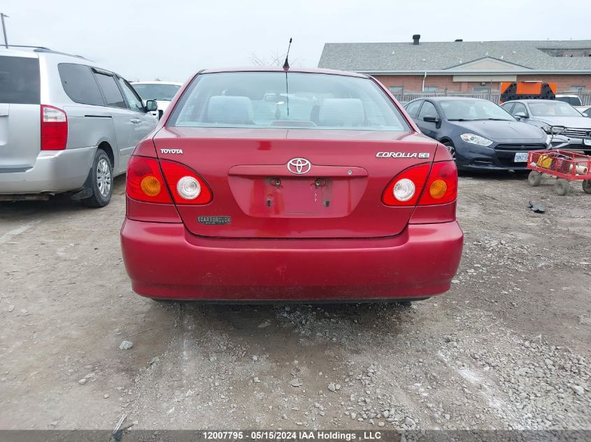 2003 Toyota Corolla Ce VIN: 2T1BR32E43C713308 Lot: 12007795