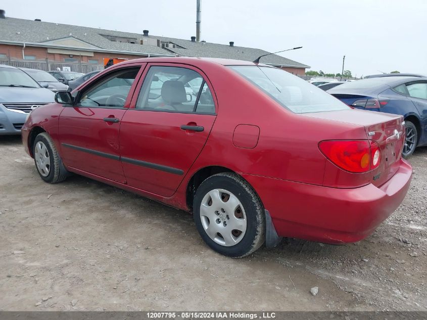 2003 Toyota Corolla Ce VIN: 2T1BR32E43C713308 Lot: 12007795