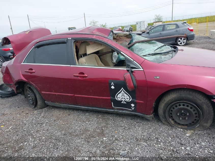 2005 Honda Accord Sdn VIN: 1HGCM56465A813841 Lot: 12007796