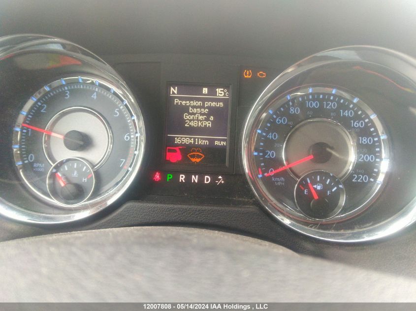 2016 Chrysler Town & Country Touring VIN: 2C4RC1BG9GR307973 Lot: 12007808