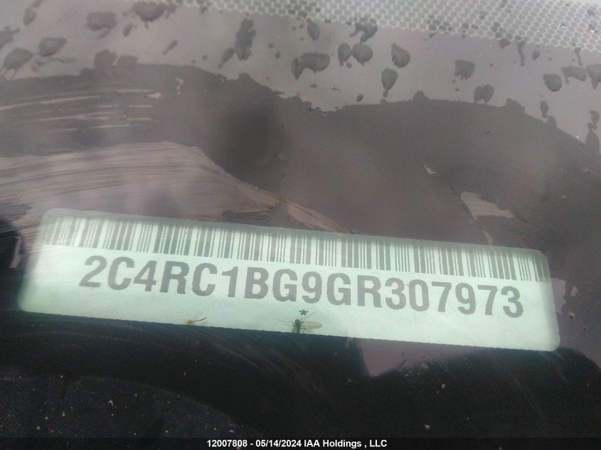 2016 Chrysler Town & Country Touring VIN: 2C4RC1BG9GR307973 Lot: 12007808