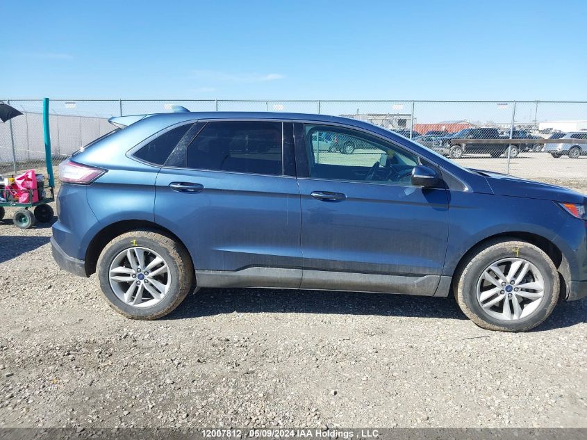 2018 Ford Edge Sel VIN: 2FMPK4J99JBC33917 Lot: 12007812