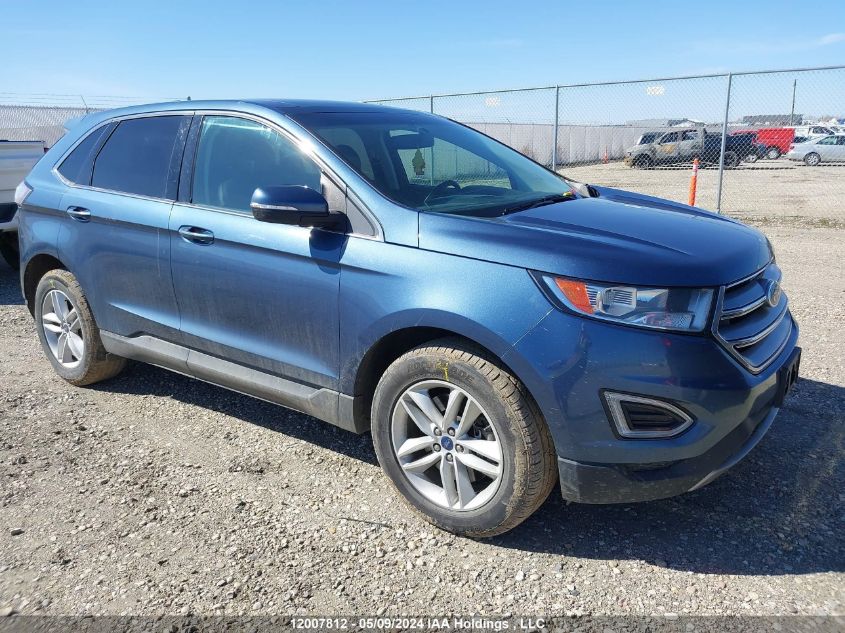 2018 Ford Edge Sel VIN: 2FMPK4J99JBC33917 Lot: 12007812