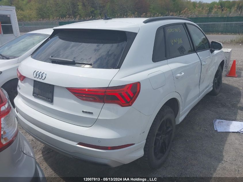 2022 Audi Q3 Komfort 45 VIN: WA1AECF31N1143818 Lot: 12007813