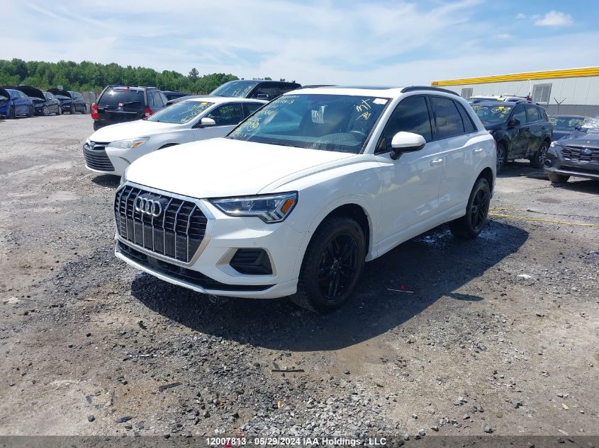 2022 Audi Q3 Komfort 45 VIN: WA1AECF31N1143818 Lot: 12007813