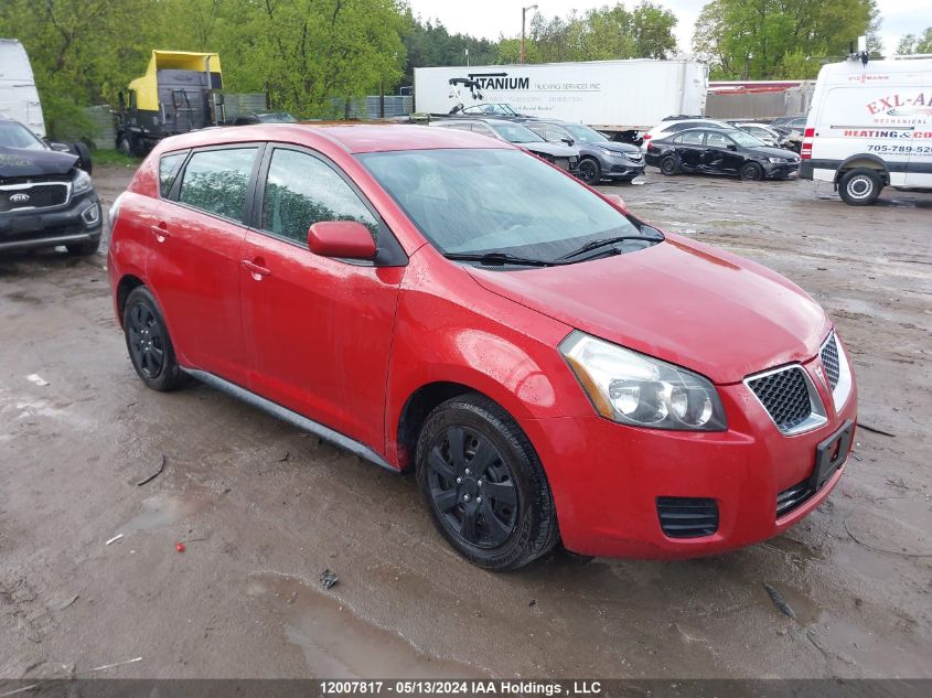 2009 Pontiac Vibe VIN: 5Y2SP678X9Z402491 Lot: 12007817