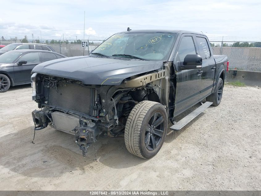 2018 Ford F-150 Lariat VIN: 1FTEW1EG2JFB35673 Lot: 12007842