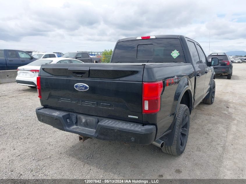 2018 Ford F-150 Lariat VIN: 1FTEW1EG2JFB35673 Lot: 12007842