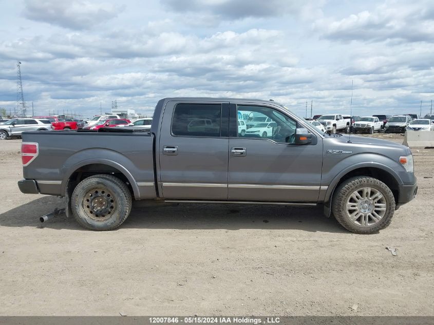 2013 Ford F150 Supercrew VIN: 1FTFW1EF4DFA83141 Lot: 12007846