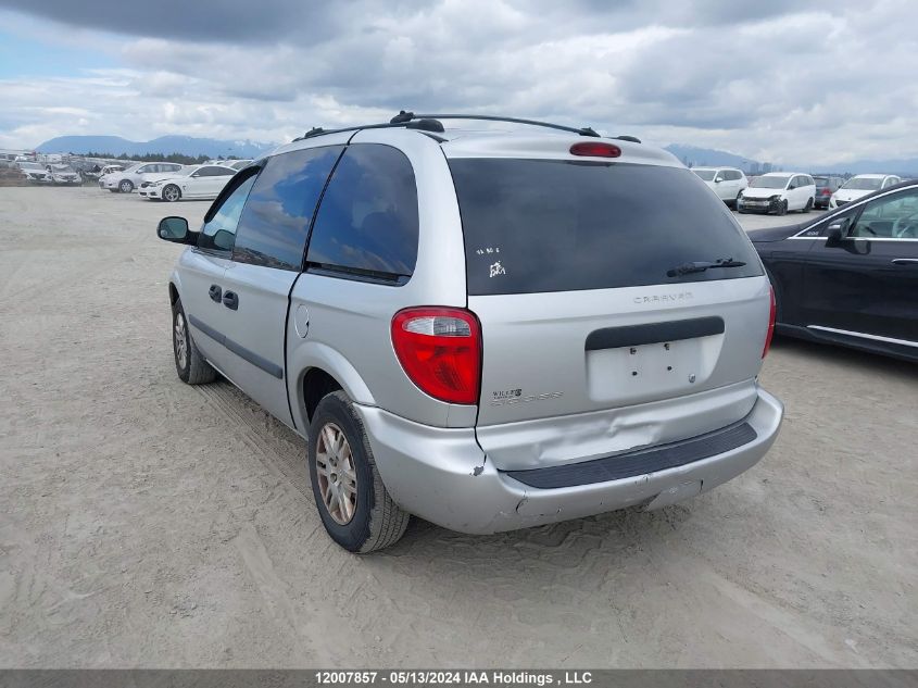 2005 Dodge Caravan Se VIN: 1D4GP25R65B200389 Lot: 12007857