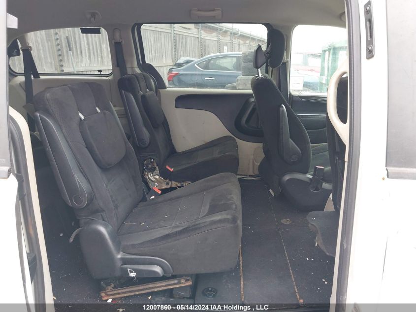 2012 Dodge Grand Caravan Se VIN: 2C4RDGBG7CR130267 Lot: 12007860