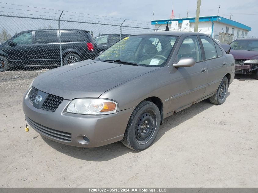 2006 Nissan Sentra 1.8/1.8S VIN: 3N1CB51D66L515783 Lot: 12007872