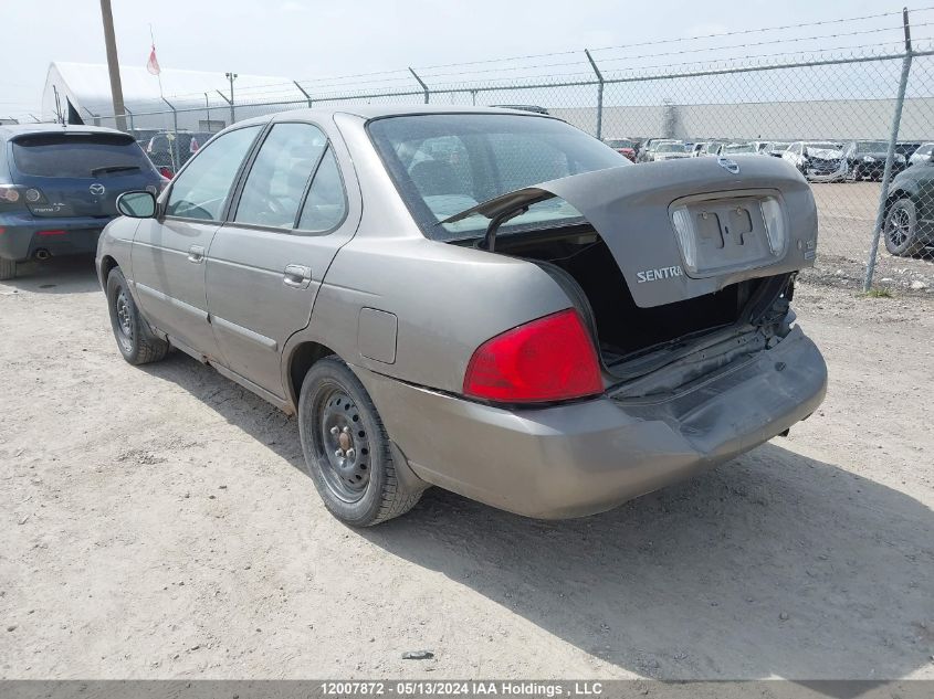 2006 Nissan Sentra 1.8/1.8S VIN: 3N1CB51D66L515783 Lot: 12007872