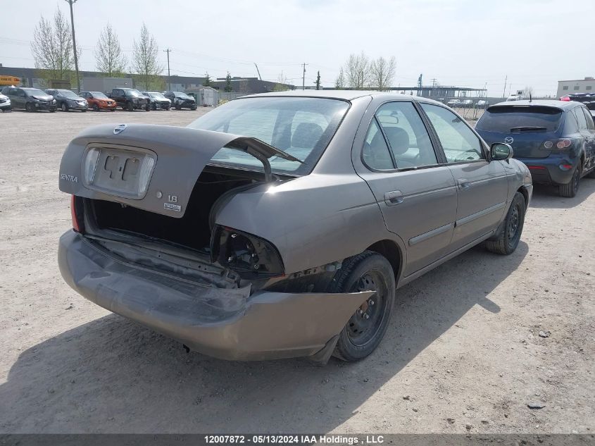 2006 Nissan Sentra 1.8/1.8S VIN: 3N1CB51D66L515783 Lot: 12007872