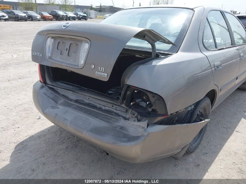 2006 Nissan Sentra 1.8/1.8S VIN: 3N1CB51D66L515783 Lot: 12007872