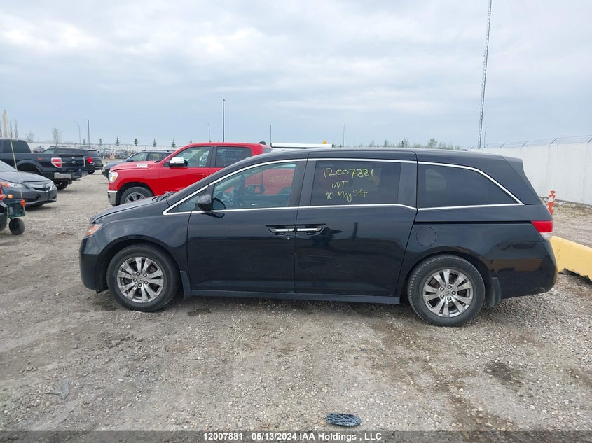 2016 Honda Odyssey Exl VIN: 5FNRL5H67GB503122 Lot: 12007881