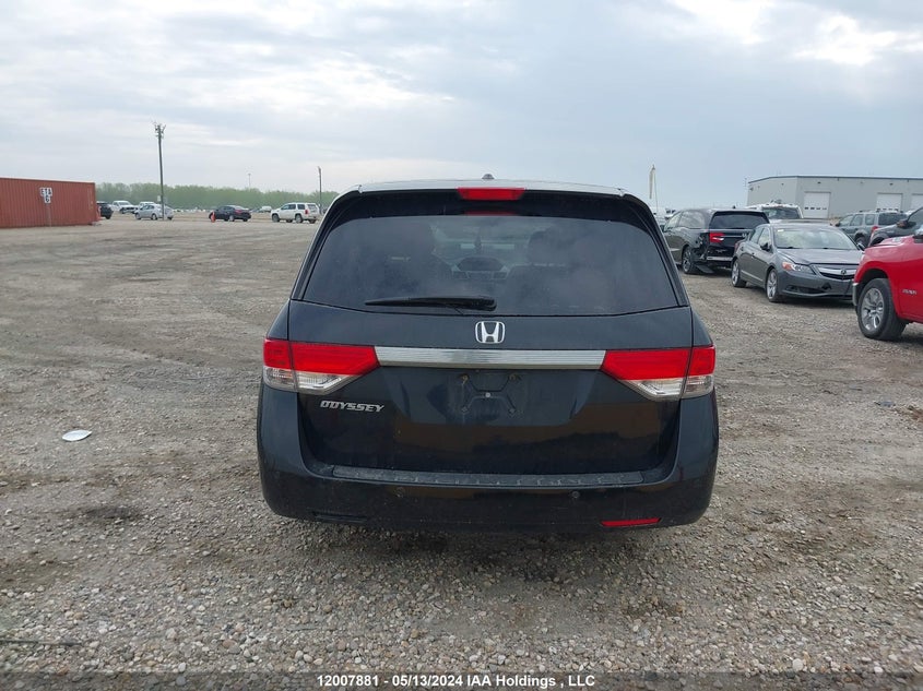 2016 Honda Odyssey Exl VIN: 5FNRL5H67GB503122 Lot: 12007881