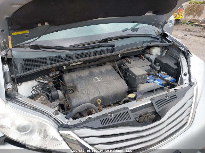 2013 Toyota Sienna VIN: 5TDYK3DC7DS284765 Lot: 12007882