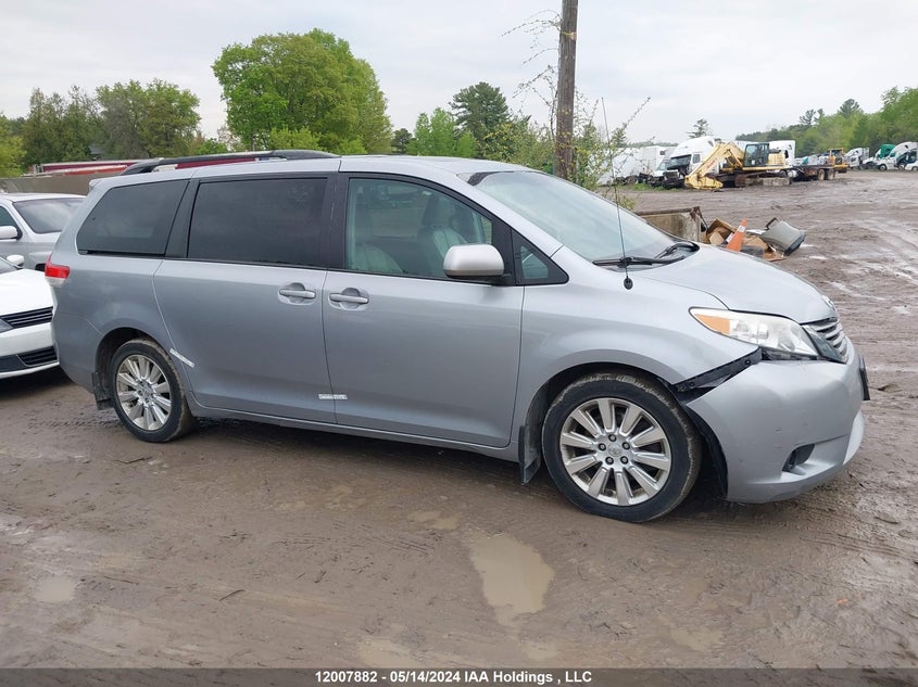 2013 Toyota Sienna VIN: 5TDYK3DC7DS284765 Lot: 12007882