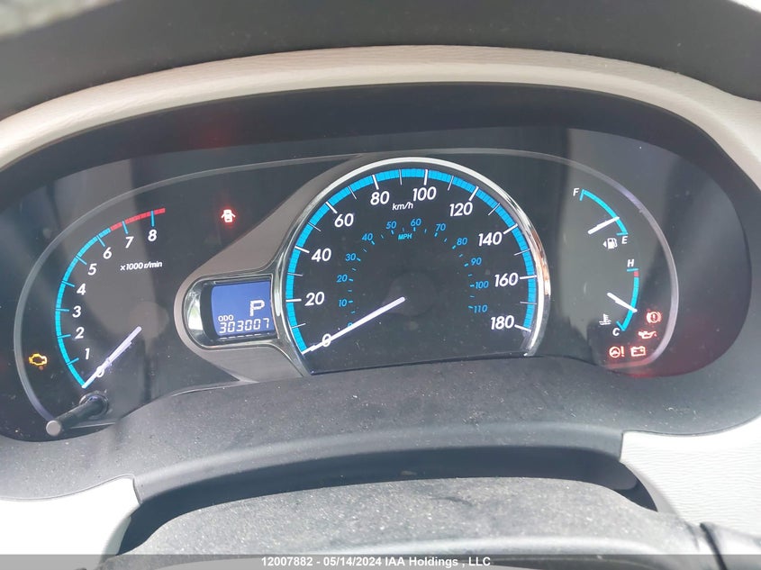 2013 Toyota Sienna VIN: 5TDYK3DC7DS284765 Lot: 12007882