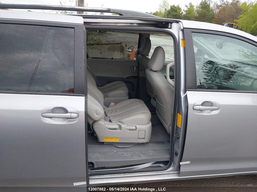 2013 Toyota Sienna VIN: 5TDYK3DC7DS284765 Lot: 12007882