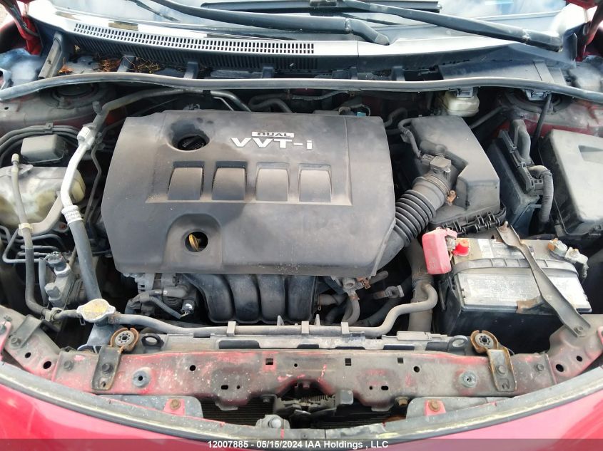 2010 Toyota Corolla S/Le/Xle VIN: 2T1BU4EE2AC391555 Lot: 12007885