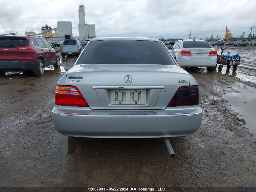 2000 Acura 3.5Rl VIN: JH4KA9653YC800412 Lot: 12007893