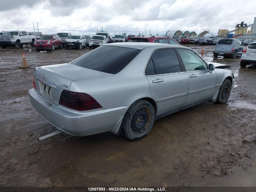 2000 Acura 3.5Rl VIN: JH4KA9653YC800412 Lot: 12007893