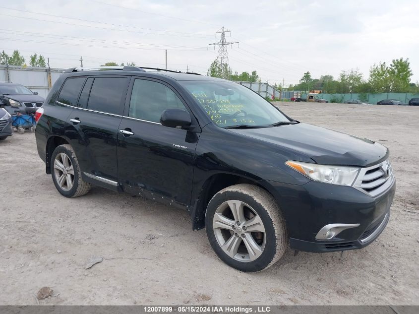 2013 Toyota Highlander VIN: 5TDDK3EH9DS233759 Lot: 12007899