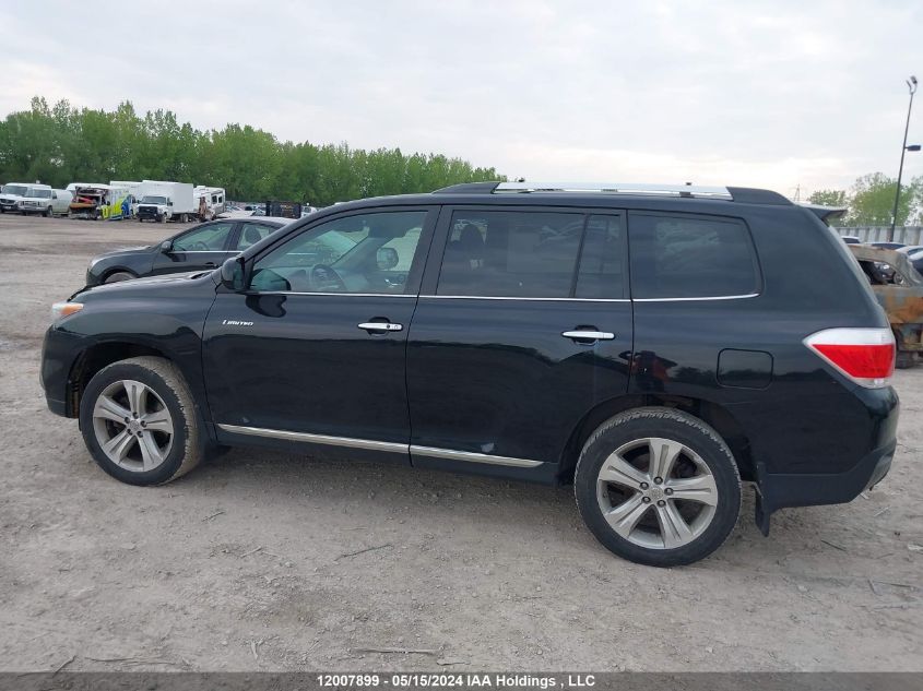 2013 Toyota Highlander VIN: 5TDDK3EH9DS233759 Lot: 12007899