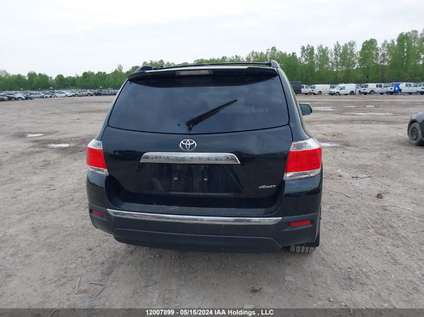 2013 Toyota Highlander VIN: 5TDDK3EH9DS233759 Lot: 12007899