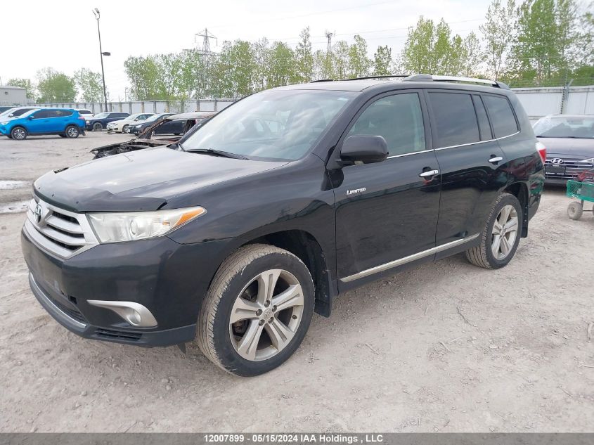 2013 Toyota Highlander VIN: 5TDDK3EH9DS233759 Lot: 12007899