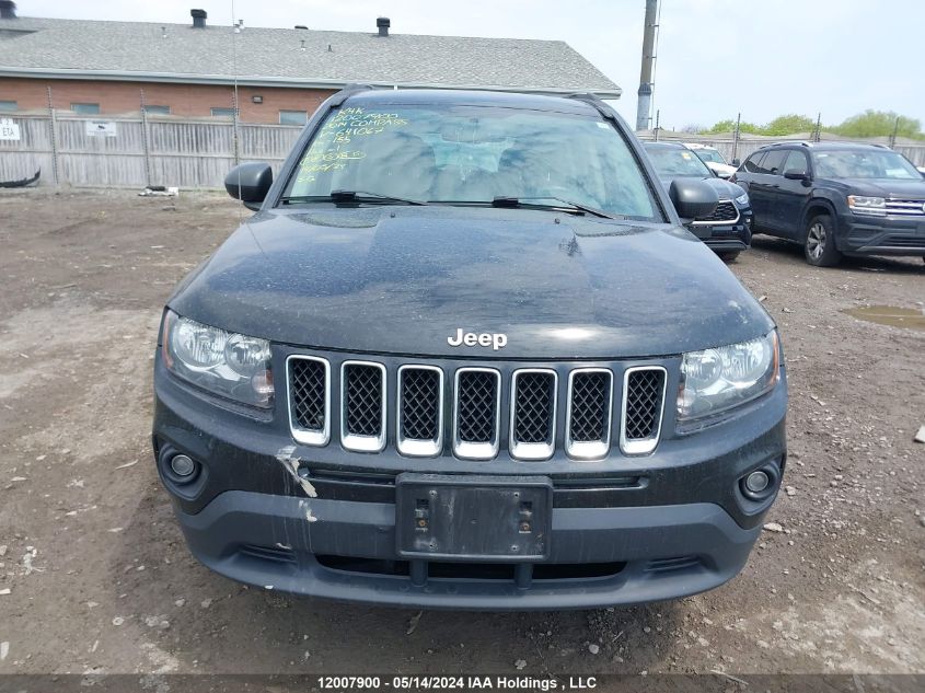 2014 Jeep Compass VIN: 1C4NJDABXED641067 Lot: 12007900