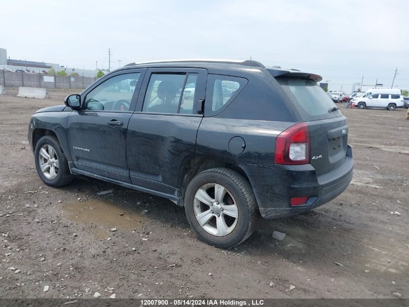 2014 Jeep Compass VIN: 1C4NJDABXED641067 Lot: 12007900