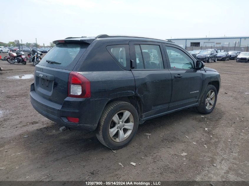 2014 Jeep Compass VIN: 1C4NJDABXED641067 Lot: 12007900