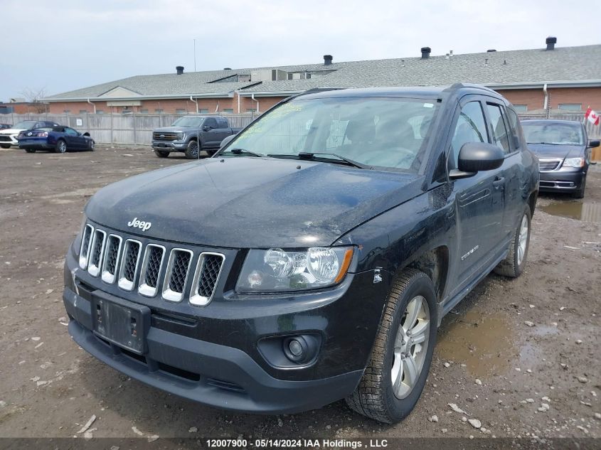 2014 Jeep Compass VIN: 1C4NJDABXED641067 Lot: 12007900