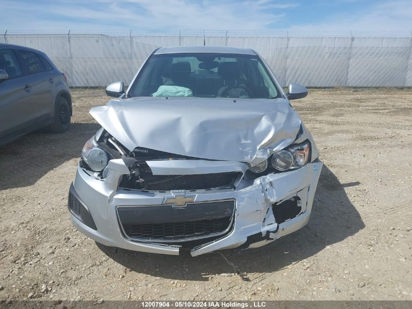 2012 Chevrolet Sonic VIN: 1G1JA5EH4C4101108 Lot: 12007904