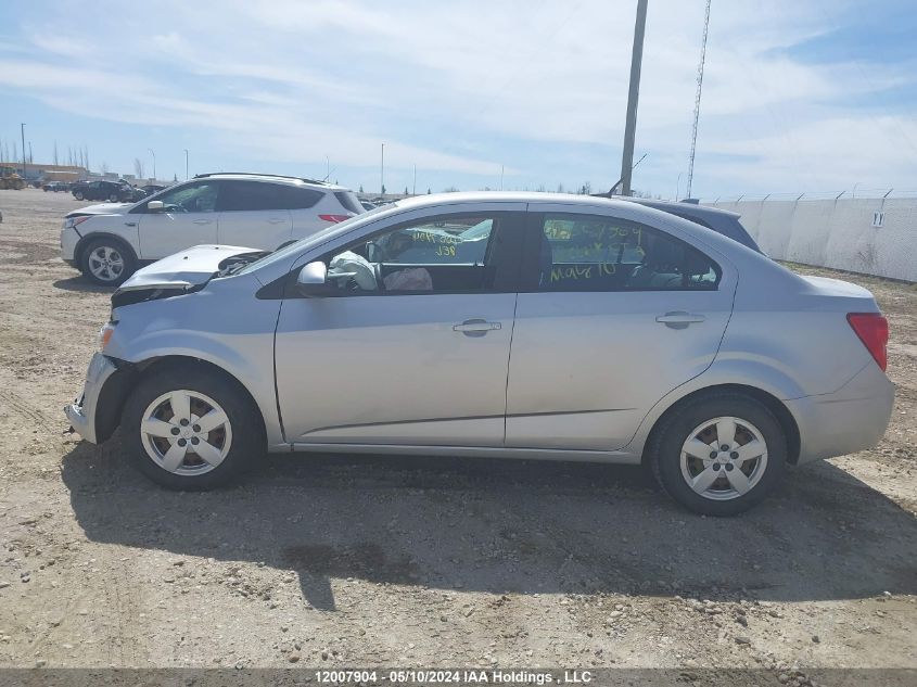 2012 Chevrolet Sonic VIN: 1G1JA5EH4C4101108 Lot: 12007904