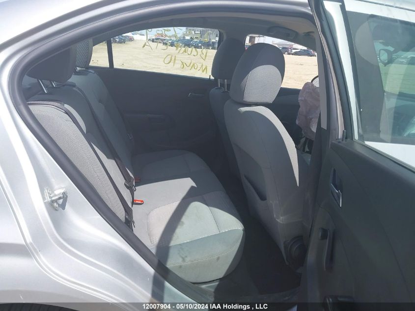 2012 Chevrolet Sonic VIN: 1G1JA5EH4C4101108 Lot: 12007904