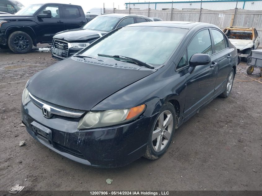 2008 Honda Civic Ex VIN: 2HGFA16828H306331 Lot: 12007906