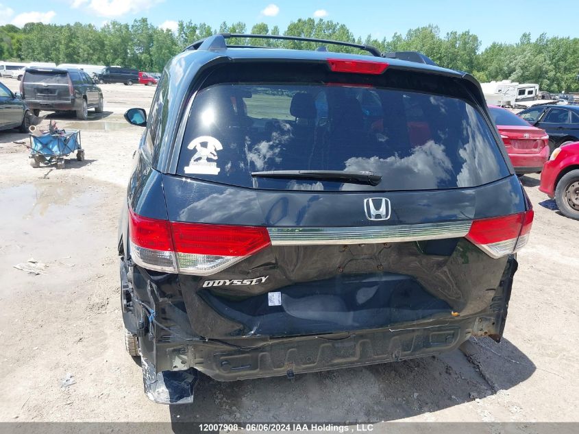 2016 Honda Odyssey VIN: 5FNRL5H65GB501434 Lot: 12007908