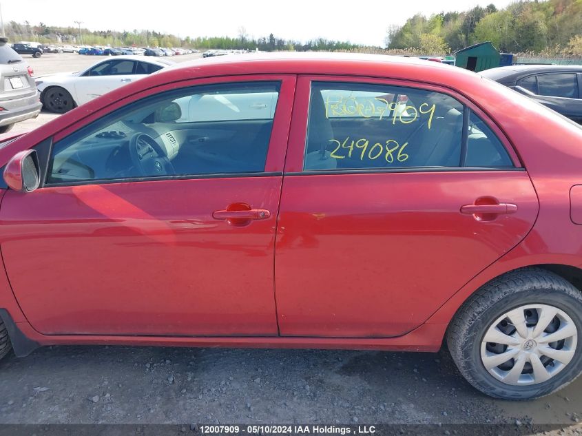 2010 Toyota Corolla VIN: 2T1BU4EE7AC249086 Lot: 12007909